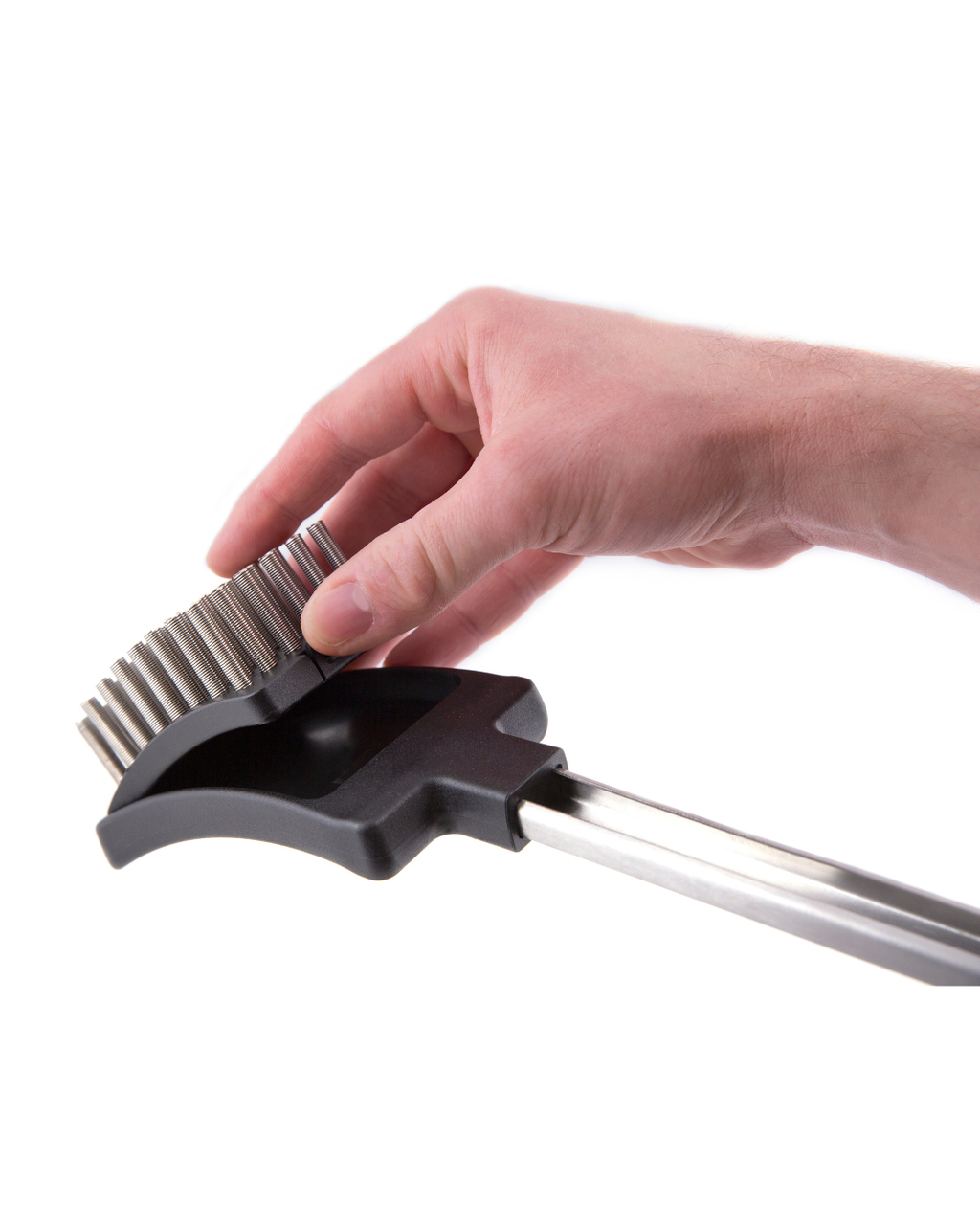 Coil Spring Grill Brush