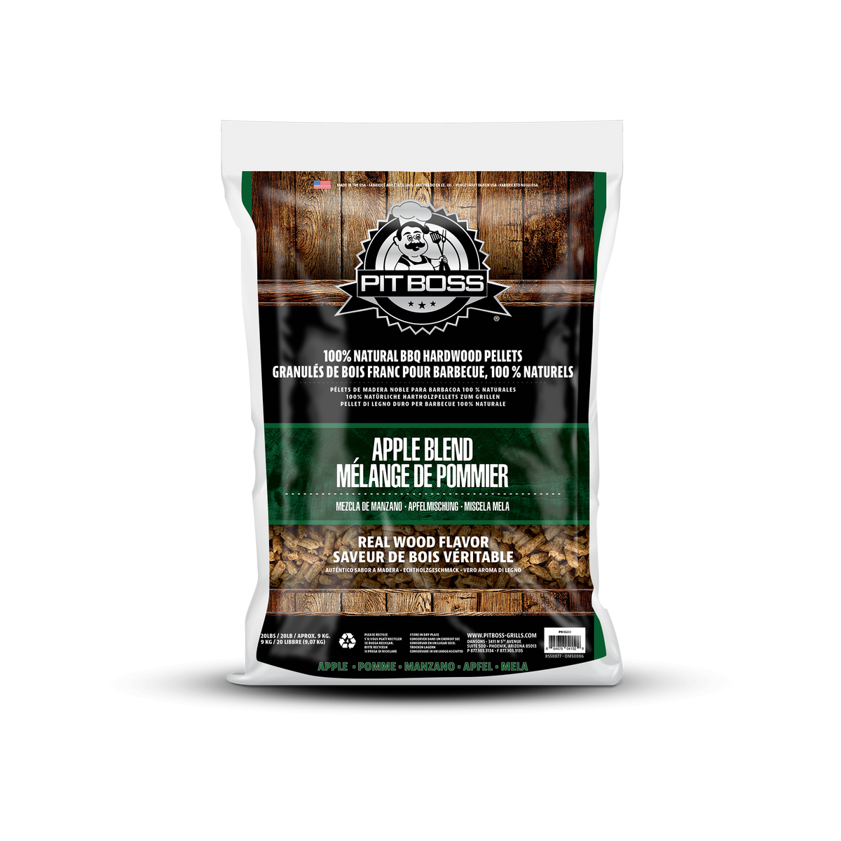 Pit Boss 20lb Apple Pellets – Badia Grills & Accessories