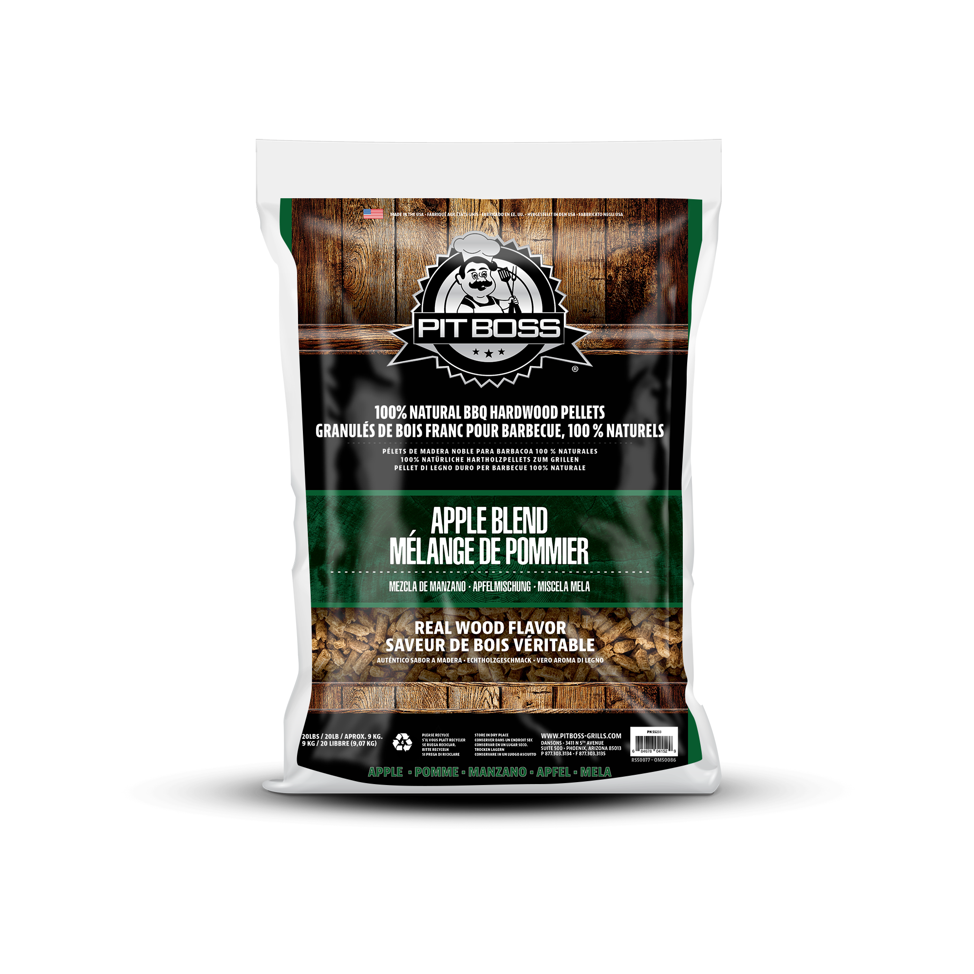 Pit Boss 20lb Apple Pellets