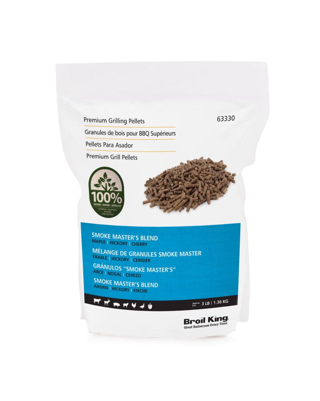 Smoke Master's Blend Pellets - 3 Lb