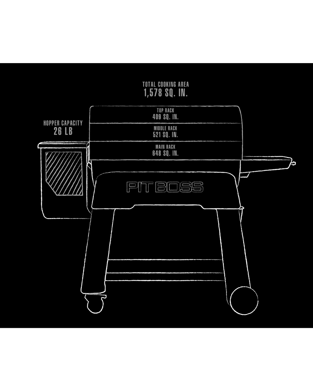 Pit Boss Competition Series 1600 Wood Pellet Grill